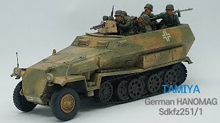 Tamiya 1/35 Sdkfz 251/1 hanomag