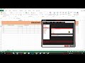 MS Excel Tutorial Sample Grading Sheet