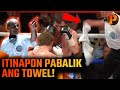 REFEREE ITINAPON PABALIK ANG TOWEL!!! GRABENG BAKBAKAN TO!