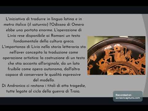 LETTERATURA LATINA: L'ETA'