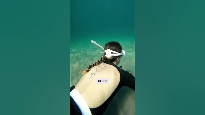 The Secret to Tangle Free Hair While Diving | Rip Tie Hair Ties: Tangle Free Hair Tie #short #shorts