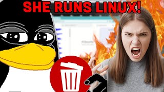 She Is Using LINUX MINT To SCAM! Girl Scammer EXPOSED!