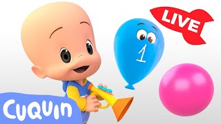 Learn colors, numbers, animals and more with Cuquin | Educational videos for kids