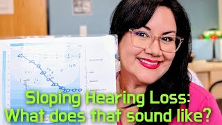 Hearing Speech With A Sloping Hearing Loss | High Frequency Hearing Loss | Hearing Loss Simulation