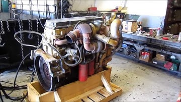 2006 Caterpillar C13 Acert, KCB Engine Running