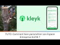 Tutoriel  comment bien paramtrer son espace entreprise kleyk pour utiliser lapplication 