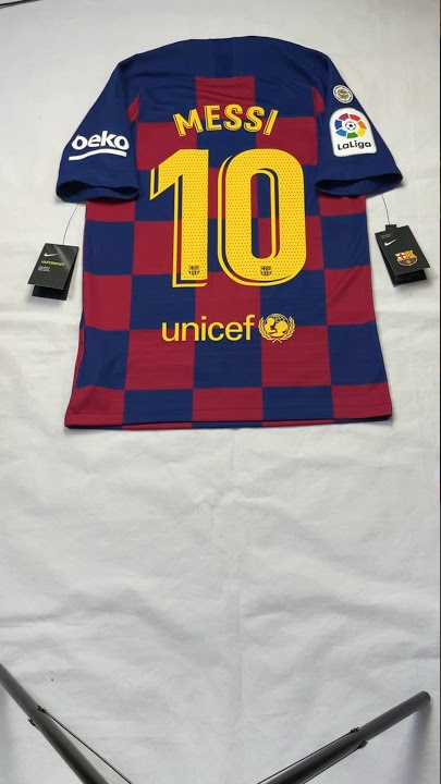Upgrading this Barcelona 2019/20 Home Player Issue Shirt #football #footballshirt #barcelonafc