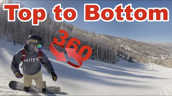 Beaver Creek Ski Resort Opening Day 2019 Top to Bottom - (Insta360 One X)