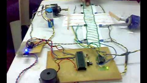 Automation of Railway Gate Control using 8051 by Kunjan D Shinde