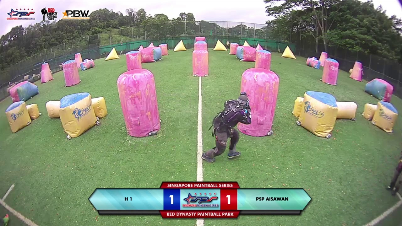 Singapore Paintball Series 2020 Leg 1 Division 3 Top 5 Highlights YouTube