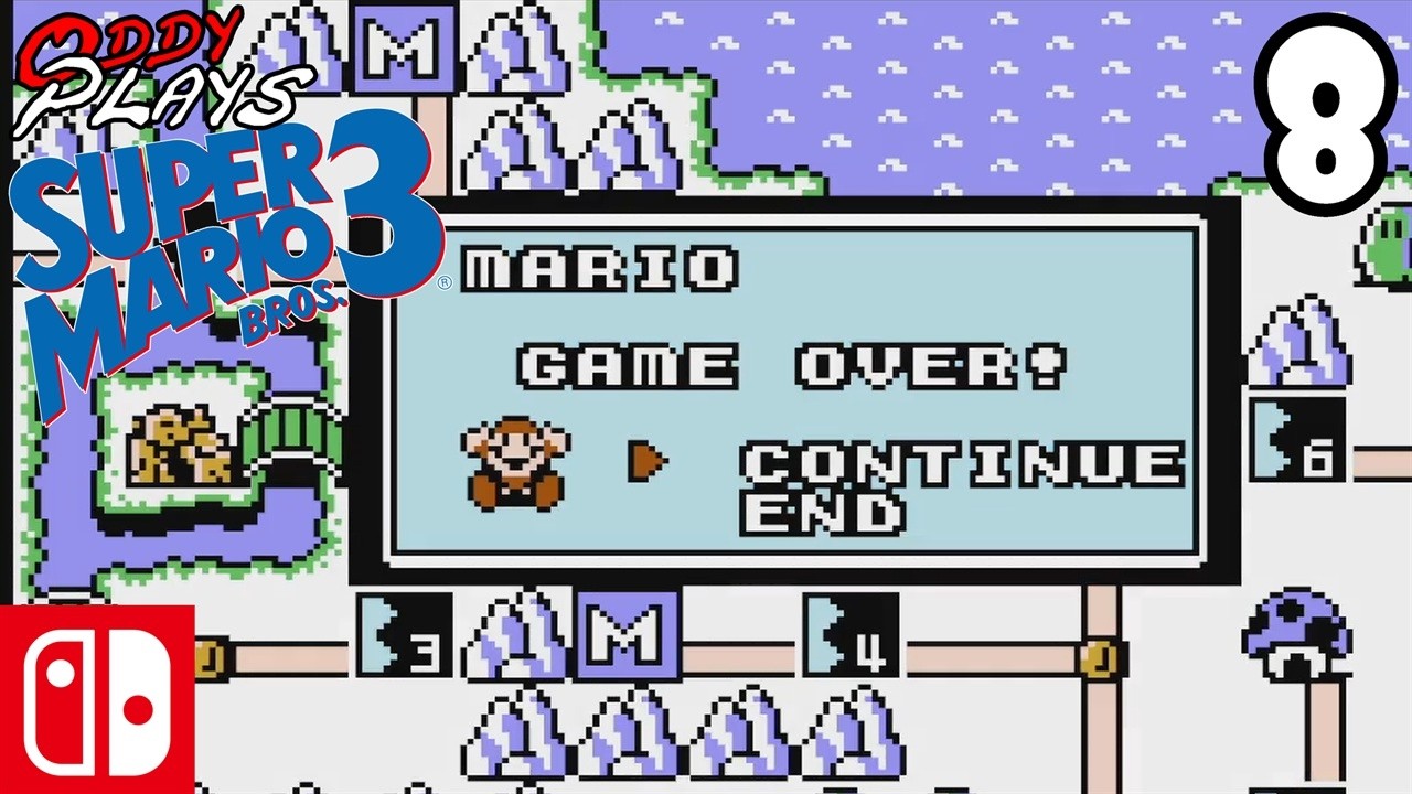Oddy Plays Super Mario Bros. 3 | Ep 8: Game Over