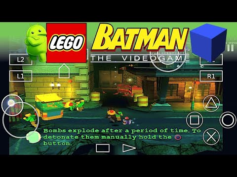 Lego Batman The Videogame - PS2 Emulator Android Gameplay - Aether SX2 APK - Lego Batman Mobile 2022