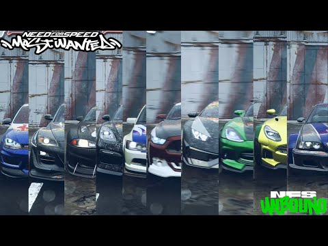 Need For Speed Most Wanted Pepega Edition : All Blacklist Cars Top Speed  Test Stock 