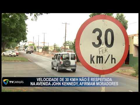 Em Campo Mourão: Velocidade de 30 kmh não é respeitada na avenida John Kennedy , afirmam moradores