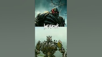 Megatron (tlk) vs Scourge (Rotb) #Shorts #transformers