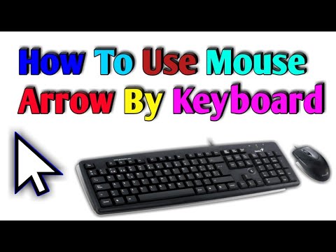 Como usar a seta do mouse pelo teclado