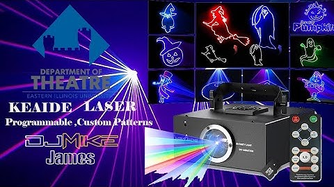 Keaide SD Card Programmable/Loopable 3D Laser