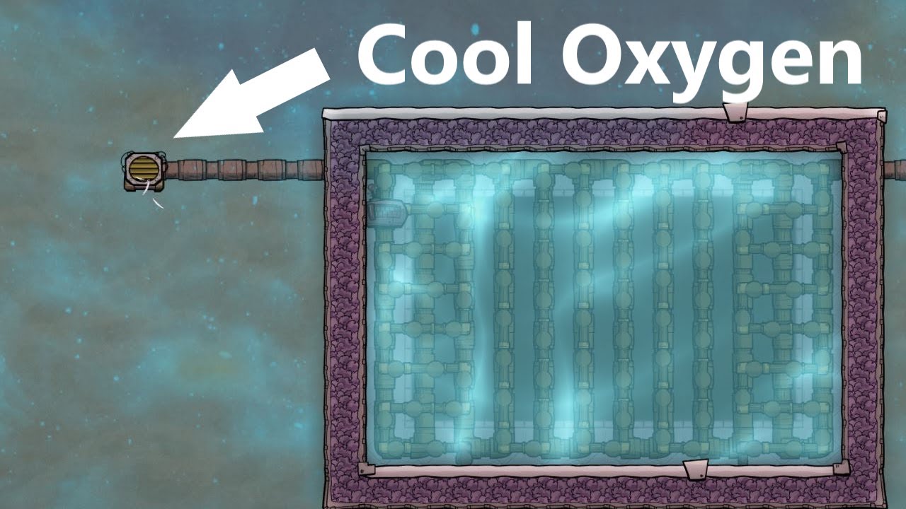 Oxygen Not Included HowTo cool down Oxygen for your dupes YouTube