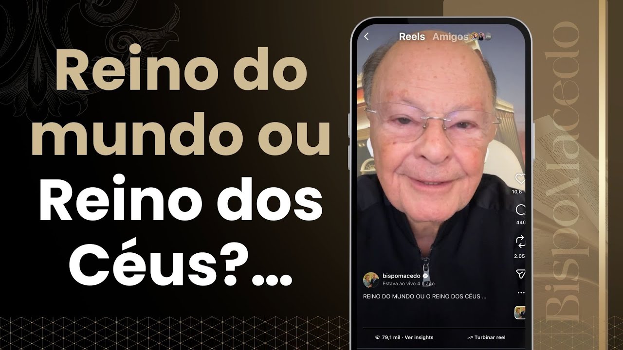 Reino do mundo ou Reino dos Céus?… - Meditação Matinal 06/03/26