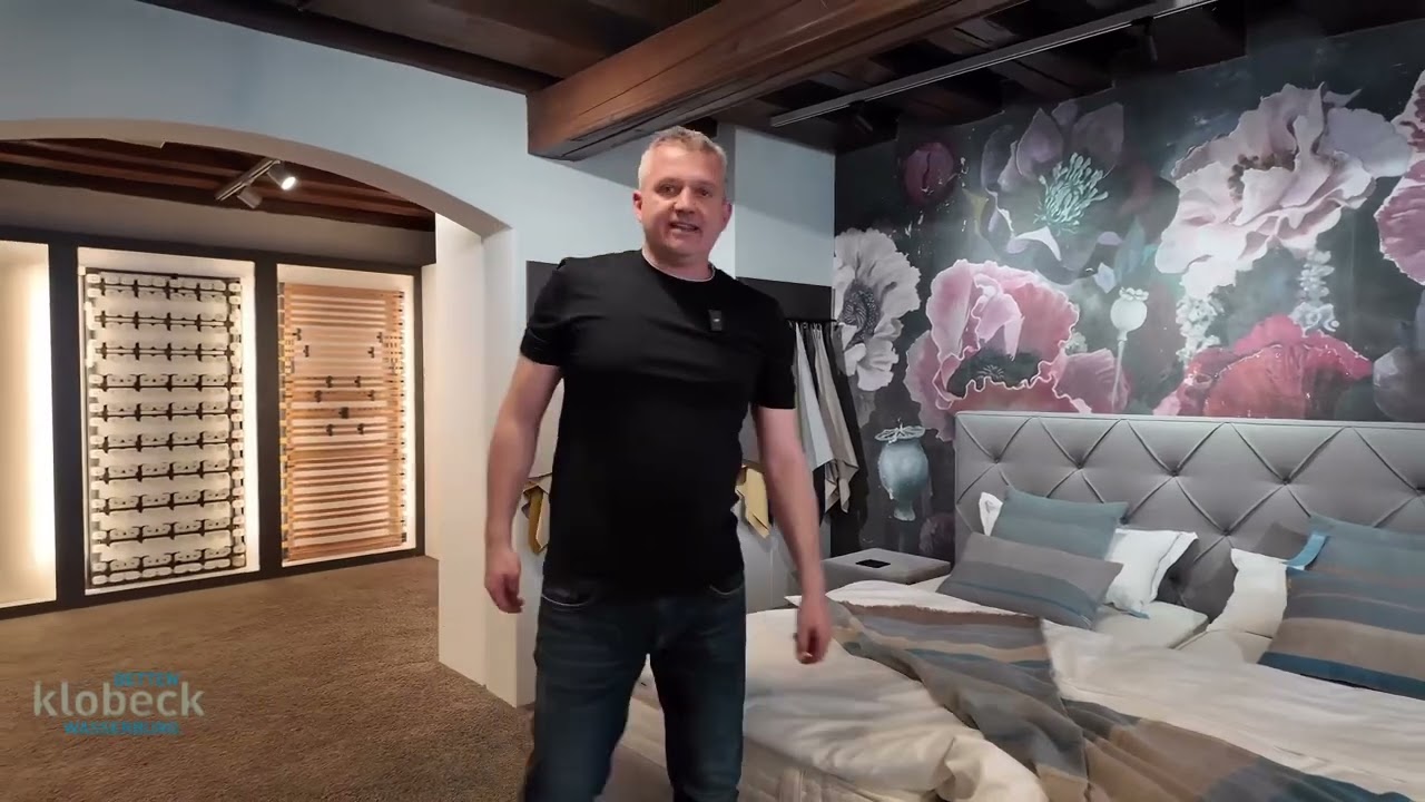 Rundgang im Schramm Showroom Wasserburg bei München im Mai 2025