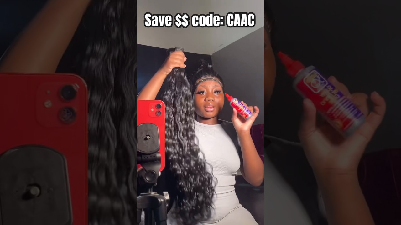 It&rsquo;s Giving Scalp!🤩13x4 HD Lace Frontal Closure Quick Weave w/ Two Pigtails Hairstyle Ft.#ulahair