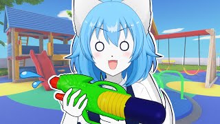 Who Gave Her A Power Washer...