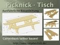 Einen Picknick Tisch selber bauen (Bauanleitung - Intro)