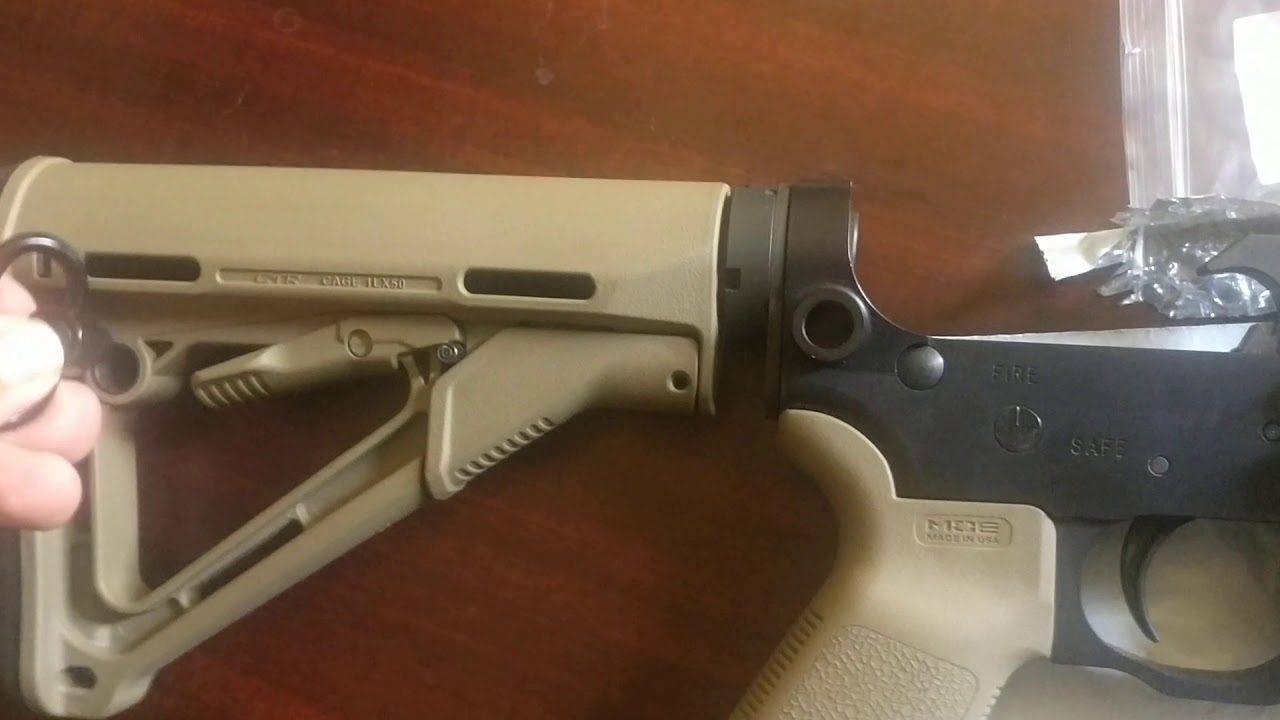 Installation Of QD Sling Mount On Magpul Stock YouTube Installation Of QD Sling Mount On Magpul Stock YouTube