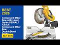 Compound Miter Saw with Laser Guide DEWALT 12Inch Compound Miter Saw DoubleBevel Guide