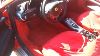 Ferrari 458 italia interieur -