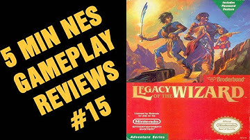 5 Min NES Gameplay reviews #15: Legacy of Wizard