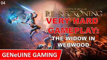 KINGDOMS OF AMALUR: RE-RECKONING VERY HARD DIFFICULTY - THE WIDOW IN WEBWOOD (ARCANE ASSASSIN)