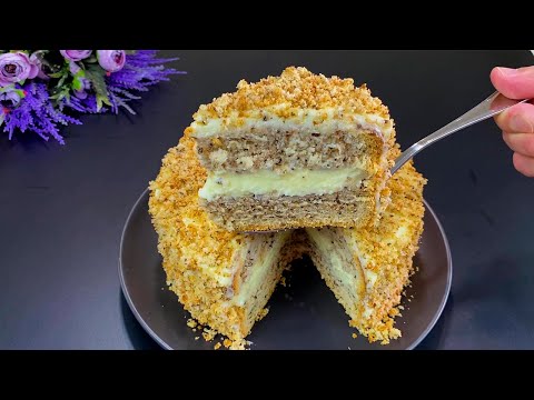 This recipe from grandma stunned everyone ❗ My husband asks for this cake 3 times a week 🥰