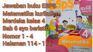 Answers to the ESPS Mathematics book, independent curriculum, grade 4. Chapter 6, let's practice,...