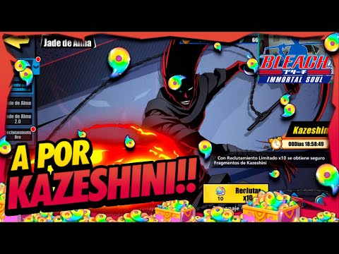 SUMMONS KAZESHINI !! | BLEACH IMMORTAL SOUL SUMMON ESPAÑOL