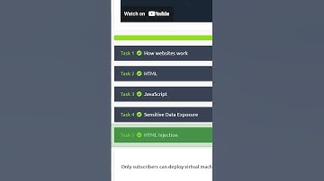 HTML Injection | Answer the Questions Below Series #shorts #thm #tryhackme