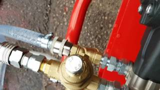 HOW TO SETUP FIT K1 INTERPUMP PA UNLOADER FLOW SENSITIVE VALVE 250 BAR 41LTRS MIN QWASHERS YOUTUBE