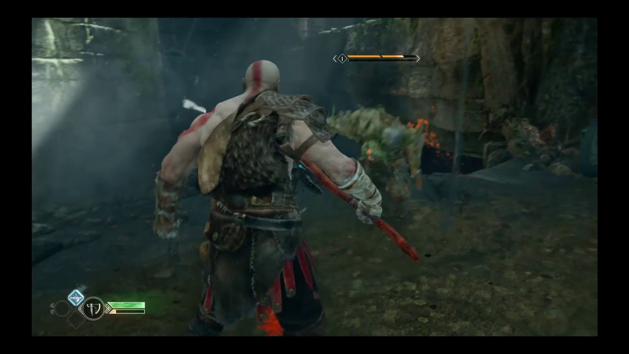 Having "fun" playing god of war YouTube
