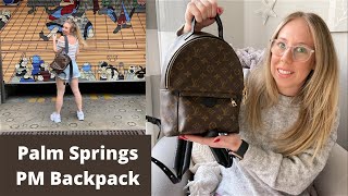 Sydney's Fashion Diary: First Impressions :: Louis Vuitton Palmsprings  Backpack PM