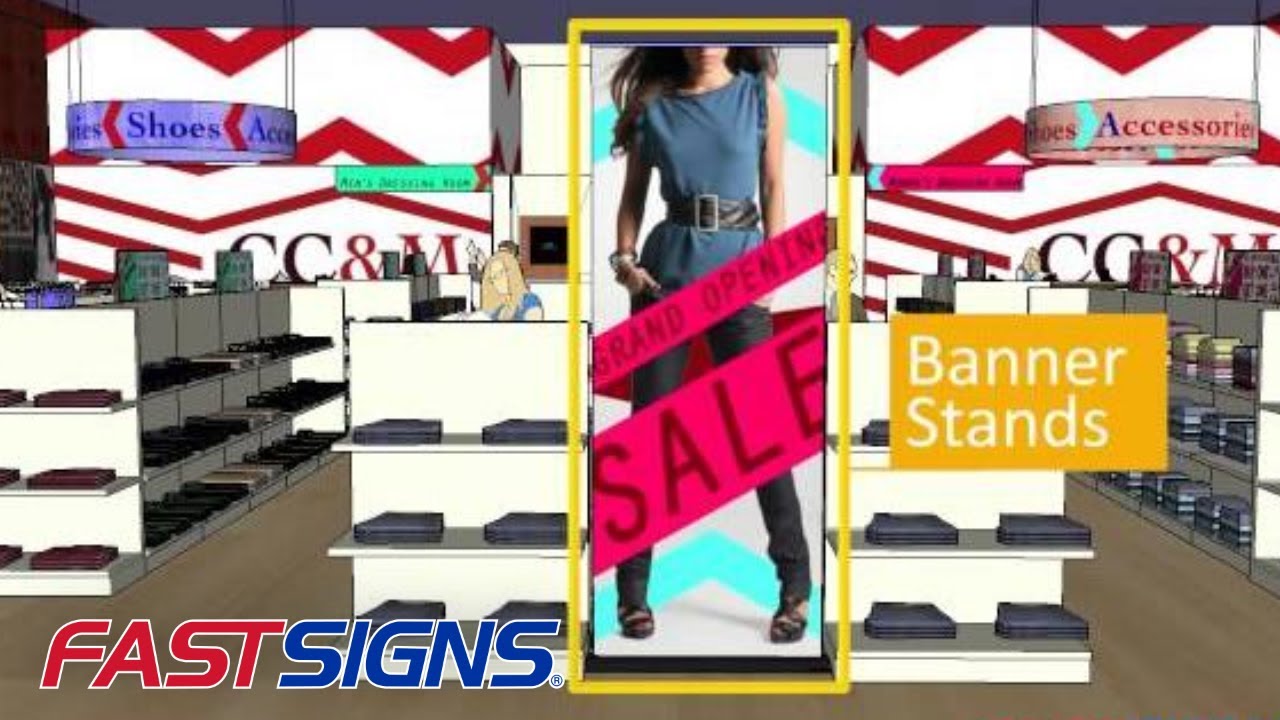 Retail Signs And Graphics A Visual Tour Fastsigns Youtube