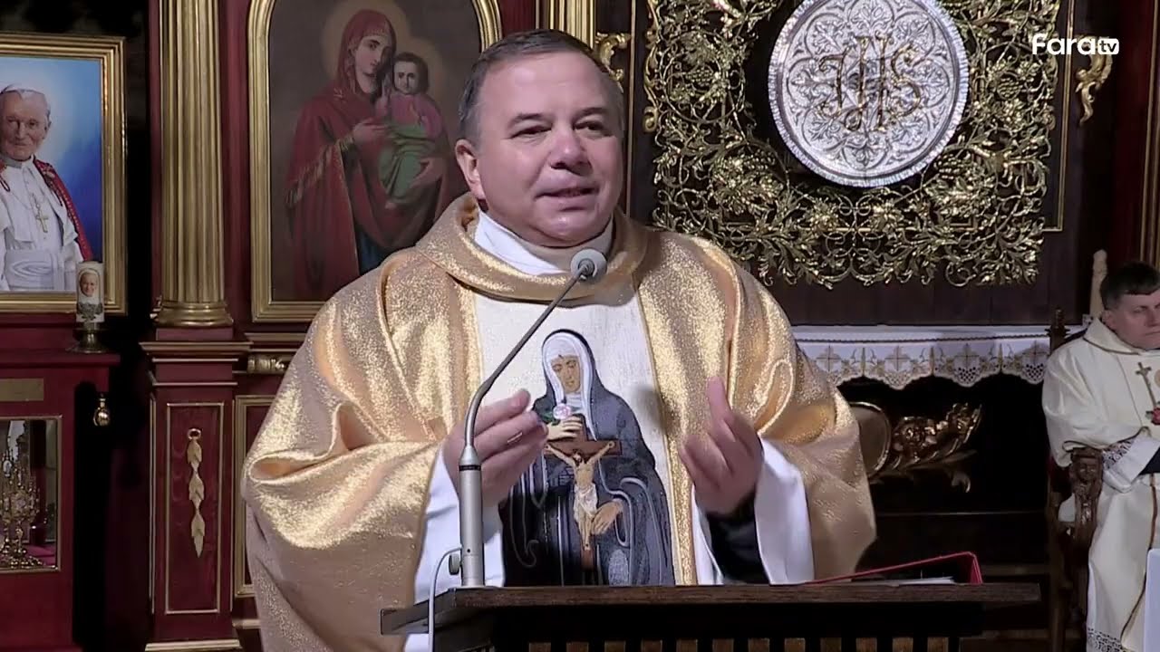 Bóg nie chce cierpienia - ks. dr Krzysztof Żołyniak - Czarna k. Ustrzyk - Homilia