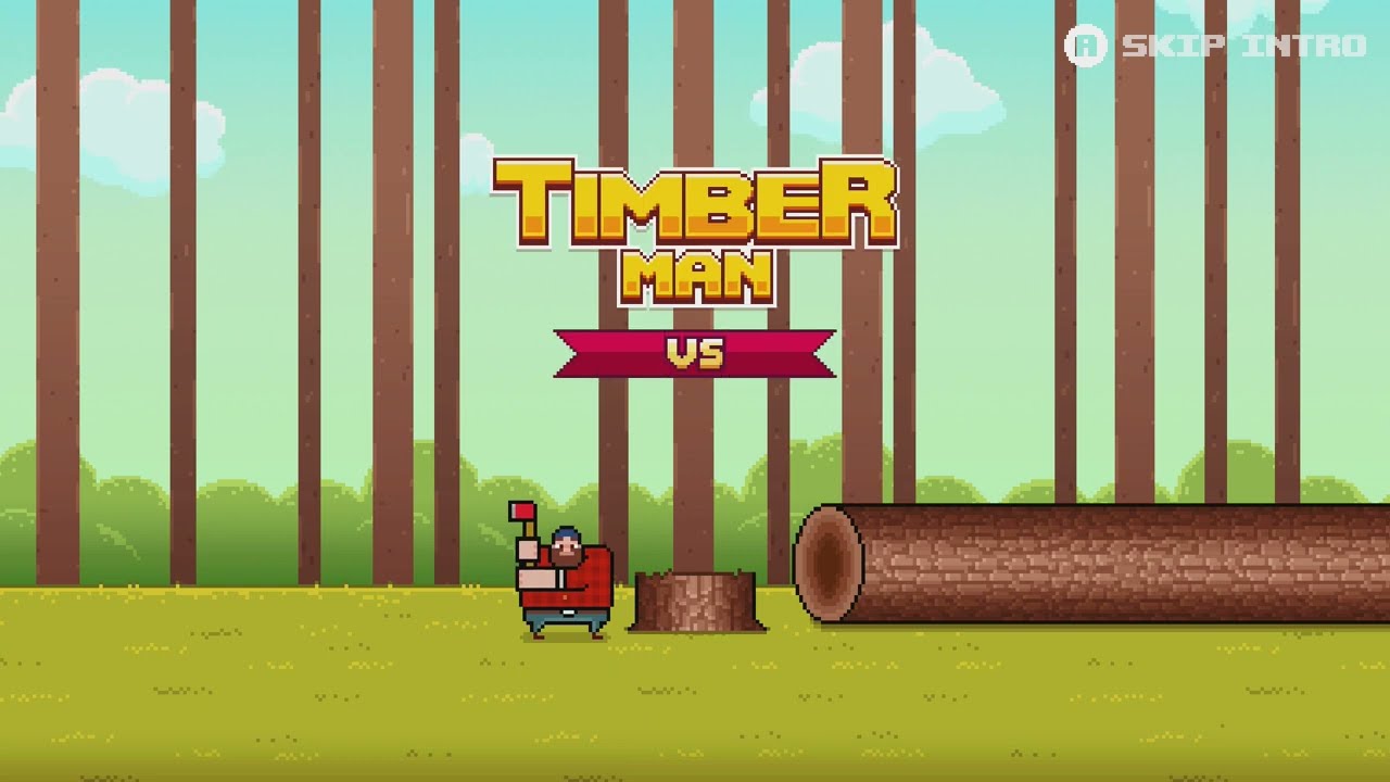 Timberman VS Switch Intro + Gameplay [No Commentary]
