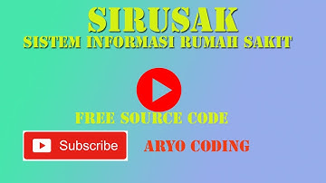 Sistem Informasi Rumah Sakit sederhana | free source code