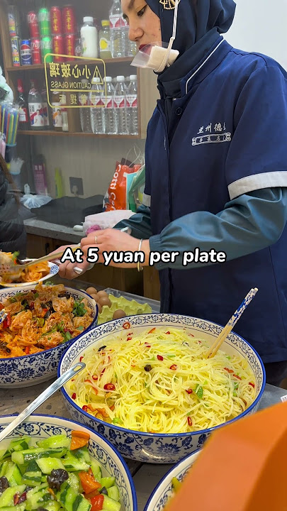 Chinese Muslims’ lunch