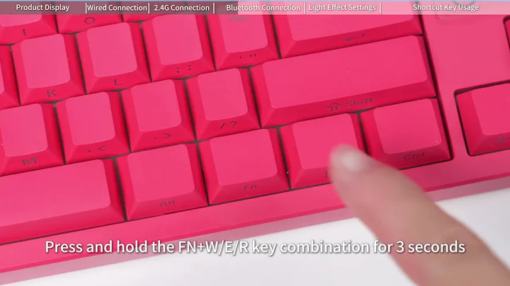 User Manual For VGN V87 V2 Wireless Mechanical Gaming Keyboard