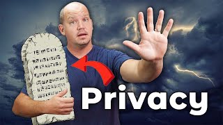 5 COMMANDMENTS of PRIVACY (how I protect my data)