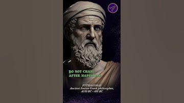 Life Rule😎🔥~ Pythagoras Life Lessons: "Do not chase.."