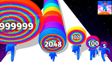 layer man 3d VS (🆚) Number run Shooting 🌠 new Game Levels