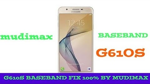 SM-G610S 8.1.0 BASEBAND FIX 100% SAMSUNG ON 7