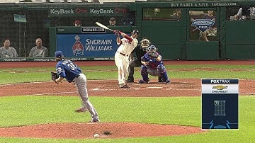 TEX@CLE: Chisenhall opens the scoring with RBI single